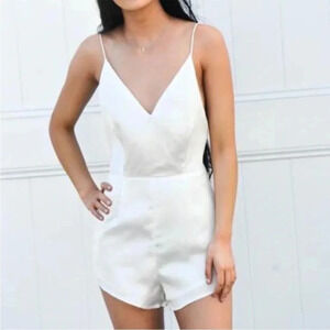 SABO LUXE satin romper